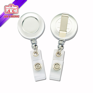 Bobine porte-Badge rétractable, fil métallique de haute qualité 1 pièce - Product Image 5