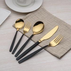Juego de cubiertos de acero inoxidable antiguo con estilo, vajilla de restaurante de Hotel de calidad, cubiertos de plata baratos para fiestas clásicas, incluye - Product Image 5
