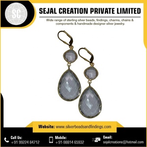 Pendientes De Plata Esterlina Con Diamantes Para Bodas Regalos O Fiestas - Product Image 2