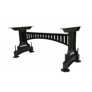 Mesa de comedor Industrial steampunk, patas vintage - Product Image 1