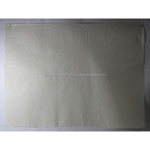 Tùy Chỉnh <span class=keywords><strong>EcoFriendly</strong></span> Làm Bằng Tay Tái Chế Gỗ Phí Kem Màu Mô Giấy 100% Lokta Sợi Giấy Tờ Cho Văn Bản Nghệ Thuật Và Thủ Công - Product Image 1