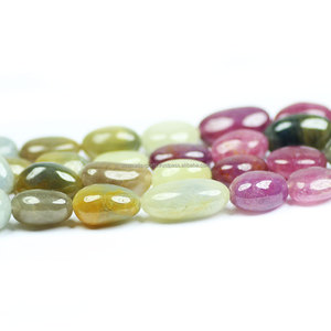 Multi-Color Stone <b>Loose</b> <b>Beads</b> Smooth Polished Oval Tumble <b>Beads</b> Coszcalt Exports HYG02150SDE - Product Image 4