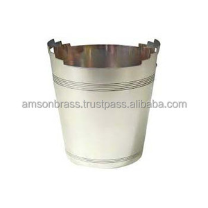 Cubo de champán de acero inoxidable Enfriador de cerveza Bebida Vino Cubo de champán Gran venta Bar y accesorios de vino - Product Image 1