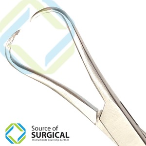 Pinza de toalla manual de acero inoxidable Backhaus, base de instrumentos quirúrgicos - Product Image 4