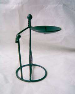 Iron Customised <b>Black</b> Coated Pillar Candle <b>Holder</b> for Home Hotel Wedding Party Decoration Other Candle <b>Holders</b> Candle Jars - Product Image 3