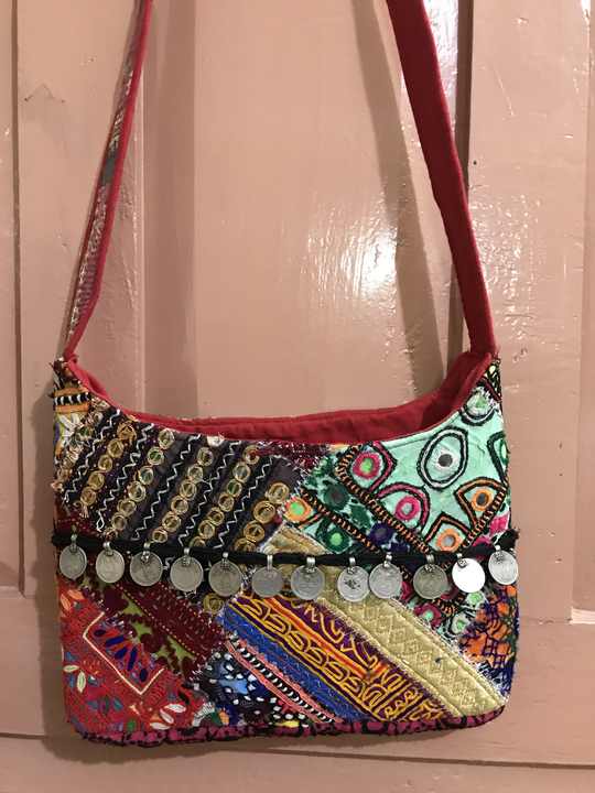 Jaipuri mirror work bags sale