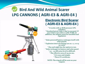 Espantapájaros Cañón de Glp (Susto de pájaros, Espantapájaros, Control de pájaros, Asustamiento de pájaros, Problemas de pájaros, Control de Vida Silvestre, Cañón de gas) - Product Image 4