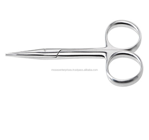 Tijeras de estrabismo afiladas y romas fáciles de agarrar, tijeras de vendaje médico de primeros auxilios de acero inoxidable de alta calidad para enfermera - Product Image 4