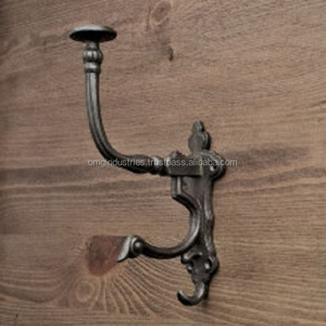 Achetez en gros à l'usine : Patère murale robuste en fonte tête d'éléphant, style rustique, noire, en forme de tête d'animal - Product Image 5