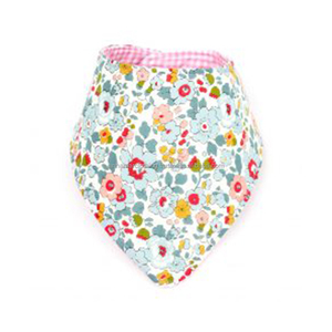 Bavoirs bandana multifonctionnels triangulaires double face en coton doux 100 % antibactériens, écologiques et lavables pour bébé - Product Image 1