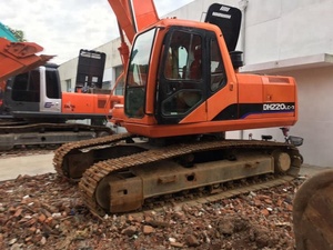 Excavadora sobre orugas hidráulica Doosan hecha en Corea dh225 - Product Image 2