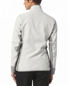 Haute qualité pas cher élégant respirant 100% polyamide Ski randonnée Soft Shell veste manteaux, personnalisé pas cher zip up femmes en gros - Product Image 2