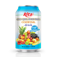 Groothandel 330ml Perzik-smaak 100% Pure NFC Fruit & Groente Sap OEM ODM Gratis Design Label Verfrissende Drank