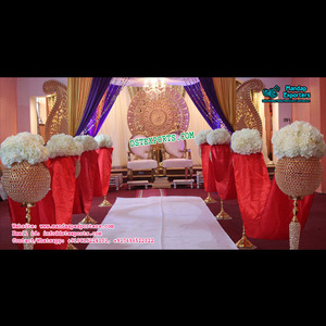 เอเชียเวทีจัดงานแต่งงานชุดตกแต่งเอเชียจัดงานแต่งงานเวทีตกแต่งงานแต่งงานขั้นตอนการตกแต่ง - Product Image 1