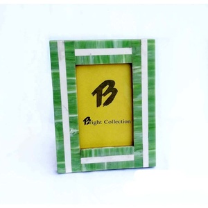 decorative <b>frame</b> handmade photo <b>frame</b> Decoration Circles Wall Metal Designer White and Green Resin handmade photo <b>frames</b> - Product Image 1