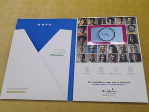 9Inch HD Màn Hình Video Tạp Chí Tờ Rơi Brochure Độc Đáo Video Khuyến Mãi 2021 Mới Nhất Video Mailer Bưu Thiếp Với Chức Năng Bỏ Túi - Product Image 2