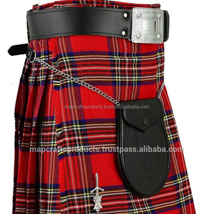 Uniformes décontractés pour hommes de haute qualité de style occidental brodés à la mode écossais Stewart Kilts Basson Design - Product Image 2