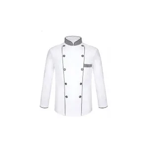 OEM Service Custom ized Cotton Chef Coat/Chef Coat Lieferant Indien