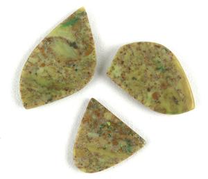 Best Quality 118 Carat 3 Pcs Natural <b>Landscape</b> Agate Loose Gemstone Mix Shape Smooth Cabochons Making Jewelry - Product Image 2