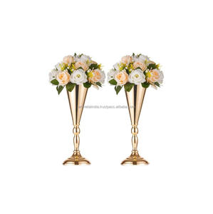 Florero de aluminio para boda, jarrón de flores de nuevo diseño, precio al por mayor, maceta de flores - Product Image 5