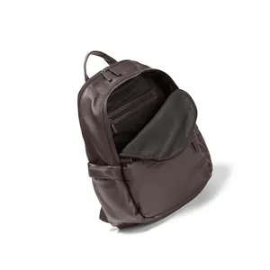 Sac à dos en cuir marron pour femmes, prix de gros, 15 pouces, classique, moins cher, haut de gamme, étanche, mini sacs pour adolescentes, 2022