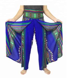 Women Wide <b>Leg</b> Hippie Aladdin Boho Style Yoga Pants - Product Image 3