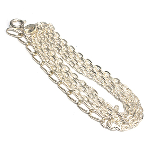 ดูดีรูปร่างโซ่ธรรมดาเงิน925เงินสเตอร์ลิงโซ่925 - Product Image 1