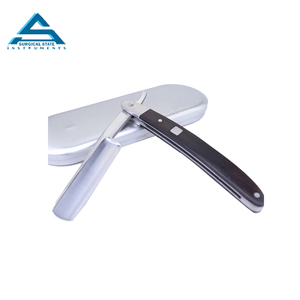 Maquinilla de afeitar plegable de acero inoxidable de alta calidad 50g servicio recto maquinilla de afeitar de peluquero - Product Image 5