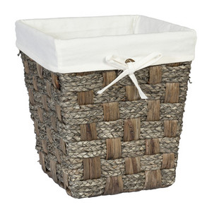 Cesta de jacinto de agua hecha a mano, pedidos a granel, venta al por mayor, cesta de almacenamiento sostenible para Hotel, Resort, decoración del hogar de Vietnam - Product Image 3