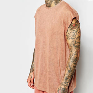 Camiseta de manga corta con cuello redondo para hombre, prenda de vestir, de algodón suave, Anti-pilling, de talla grande - Product Image 2