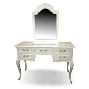 <b>French</b> Furniture Dresser - White Painted Furniture <b>Dressing</b> <b>Table</b> of Indonesia. - Product Image 1