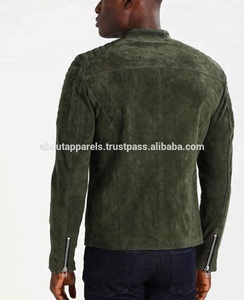 แจ็กเก็ตหนังนิ่มแท้สำหรับผู้ชาย, เสื้อโค้ทมอนไบค์เกอร์สไตล์ใหม่ทันสมัยสำหรับฤดูหนาวขนาดพิเศษ - Product Image 6