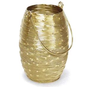 New Decorative Iron Filigree <b>Hurricane</b> Hanging <b>Lantern</b> Candle Holder Durable Home and Outdoor Candle Holder with Unique Design - Product Image 6