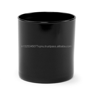 Tarro de vela negro para decoración del hogar Tarro de vela negro Elegante Otros portavelas Linternas y recipientes - Product Image 3