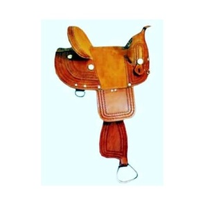 Fournisseurs Offerts Selles de cheval en cuir véritable brun de style occidental - Product Image 1