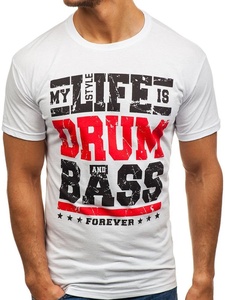 T-shirt personnalisé sérigraphié Adultes Col rond Maillot à manches courtes Différentes couleurs disponibles Fabricant de vêtements personnalisé - Product Image 3