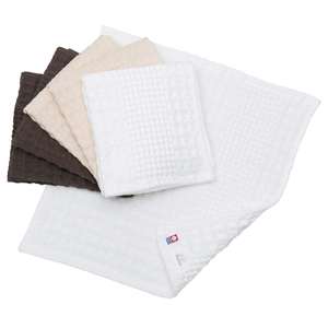 Serviette gaufrée design pour animaux, fabriqué au japon, serviette à main Imabari - Product Image 1