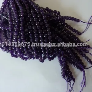 Whole sale price African Amethyst round Shape beads , Amethyst Beads Strings, wholesale beads