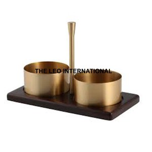 ฐานหินอ่อนโลหะสแตนเลสชามชุบทองน๊อตเสิร์ฟไอศกรีมผลไม้แห้งชามตกแต่งบ้านเน้น - Product Image 1