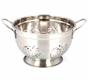 กระชอนเยอรมันทำจากสเตนเลสสตีล,กระชอนเยอรมันดีไซน์ตัดฝรั่งสำหรับใช้ในบ้านห้องครัวร้านอาหาร - Product Image 1