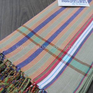 Customized Kikoy Kenya Pure Cotton <b>Bath</b> <b>Towel</b> for Yoga With Fringe Women Swimwear Beach <b>Towels</b> - Product Image 2