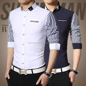 Fashionable Formal <b>Dress</b> <b>Shirt</b> for Men and <b>Boys</b> - Product Image 1