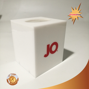 Caja de pañuelos de papel acrílico OEM Caja de pañuelos acrílicos/servilletero - Product Image 4