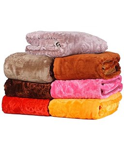 Grace Home ผ้าห่มผ้าสักหลาดขนมิงค์นุ่มพิเศษขนาด4กก. 8กก. สำหรับเตียงคู่ขนาดควีนไซส์ - Product Image 1