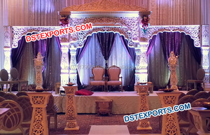 Palais de mariage indien, vente en gros, ensemble de mandala pour mariage, Mehraab, nouveau modèle 2016 - Product Image 5