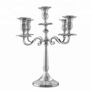 Portavelas de 5 brazos, 30 cm - Product Image 1