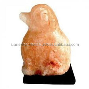 โคมไฟเกลือสุนัขแกะสลักด้วยมือจากฮวงจุ้ยธุรกิจโคมไฟสีชมพูผลิตจากเกลือของนักธุรกิจของขวัญสำหรับคนรักสุนัข - Product Image 6