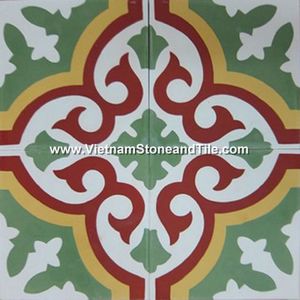 Design moderne, carrelage traditionnel en ciment fait à la main, sol et mur, antidérapant et résistant à l'usure, pour un usage domestique au Vietnam - Product Image 5