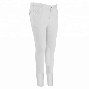 Pantalones de competición de equitación de talla personalizada para hombre, ropa ecuestre hecha de nailon y LICRA de exportador directo - Product Image 5