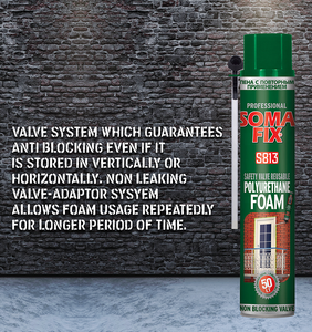 SOMAFIX 750 Ml REUSABLE <b>Polyurethane</b> <b>Foam</b> - Handheld - Product Image 4